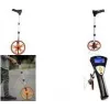 Roue de mesure numérique Bradas avec poignée télescopique et sac de transport, roue 318 mm, LCD rétroéclairé, DIY-MW10-D/CB