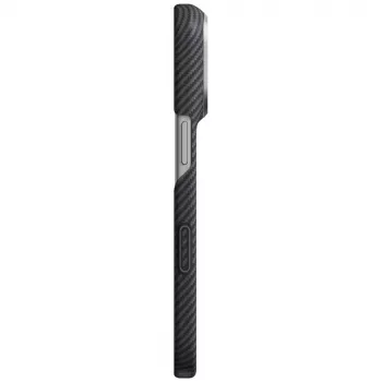 PITAKA Edge Case for iPhone 18 Pro / 17 Pro - Black/Grey