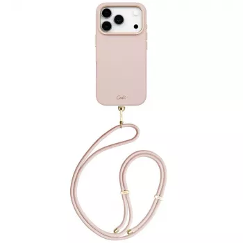 Coque de charge magnétique UNIQ Coehl Mirelle pour iPhone 17 Pro - rose