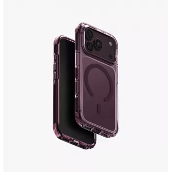 Coque de charge UNIQ Combat Magclick pour iPhone 18 Pro / 17 Pro, bleue