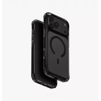 Coque de charge UNIQ Combat MagClick pour iPhone 18 Pro Max / 17 Pro Max, noire