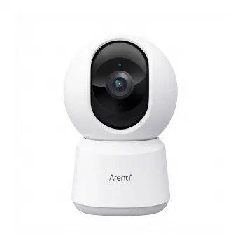 Caméra de confidentialité orientable et zoom Arenti Indoor 5G Wi-Fi UHD 3K/5MP