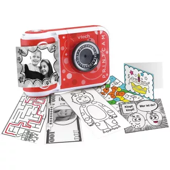 Appareil photo numérique VTech KidiZoom Print Cam rouge/blanc