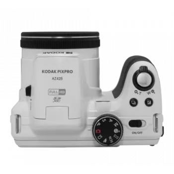 Appareil photo bridge Kodak Astro Zoom AZ425 blanc 20MP zoom optique 42x