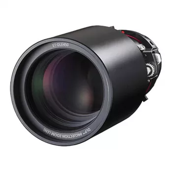 Objectif zoom Panasonic ET-DLE450 pour PT-D4000, D5000, D6000, DW5100, DW6300, DZ6700, DZ6710