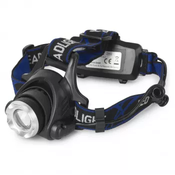 Lampe torche LED zoom ENTAC 5 W en aluminium
