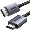 Câble convertisseur actif UGREEN HDMI vers DisplayPort 4K 30Hz 3m noir