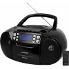 Lecteur CD portable SENCOR SPT 3907B CD BT MP3 USB AUX avec Bluetooth et radio FM, noir