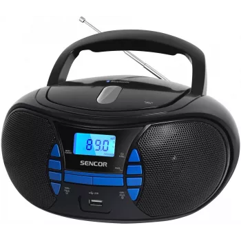 Radio boombox SENCOR SPT 2700BK CD/BT/MP3/USB/FM noire