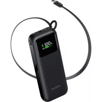 Batterie externe Belkin UltraCharge Smart Display 11 000 mAh 60 W – noir