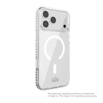 Eiger IceGrip Coque MagSafe iPhone 18 Pro Max, uw transp.