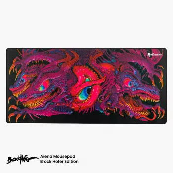 Arozzi Tapis de souris XL Zona 90x42 cm Crawling Chaos