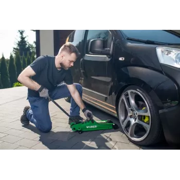 WUBER W22002 Low-Profile Car Jack 2.5 t, 80-375 mm
