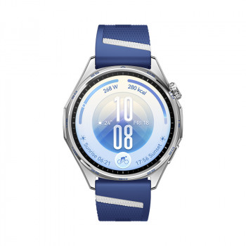 Montre connectée HUAWEI WATCH GT7 46mm bracelet fluoroélastomère bleu et blanc