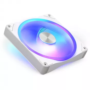 Ventilateur de boîtier NZXT F140U Ultra RGB, blanc