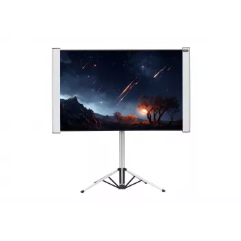 Écran de projection sur trépied celexon Mobile Expert Dual Format - 203 cm (80 pouces)