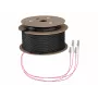 Câble principal fibre optique EFB OM4, 4 fibres, LC-LC, 130 m, LSZH