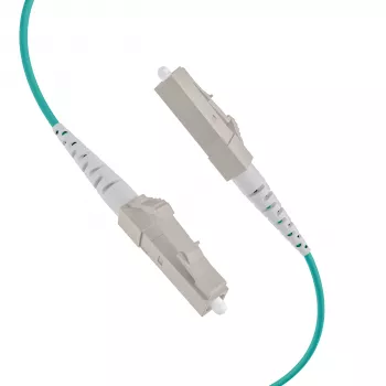 EFB-Elektronik Câble trunk OM3 U-DQ(ZN)BH, 4 fibres, 1x4 LC-LC, 30 m, Dca, LSZH (O8303S30OM3)