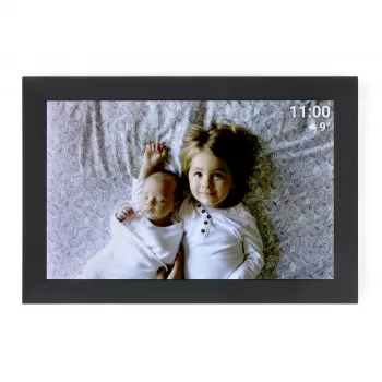 TFA Dostmann FRAMEO App Cadre photo numérique WiFi 25,7 cm 10,1 pouces 1280 x 800 pixels 32 Go noir