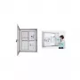 Vitrine d'affichage magnetoplan CC, 4 x DIN A4, pour extérieur et intérieur, verre de sécurité acrylique résistant aux chocs (1216000)