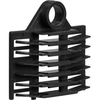EFB Elektronik Support d'épissure pour 12 protections d'épissure thermorétractables, noir