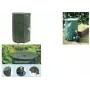Ensemble récupérateur d'eau de pluie pliable EDA RÉCUP'O, 500 l, diamètre 800 mm, vert, résistant aux UV (010983 V.CA)