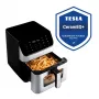 Friteuse à air chaud numérique TESLA AirCook DualHeat QD65 XXL avec double chauffage
