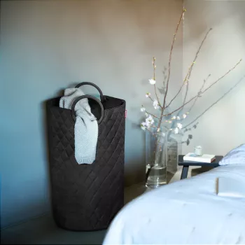 Panier Reisenthel loophome L, noir, aluminium/polyester (VT7071)