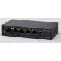 Switch PoE Synology PS500, 5 ports GE, 4 ports GE PoE+, 60 W
