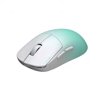 Souris gaming Hator Quasar 3 Ultima, blanche/menthe (HTM761)