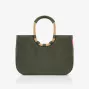 Panier de courses reisenthel loopshopper L, forest gold, déperlant, 25 L (OR5054)