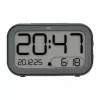 TFA Dostmann Bingo réveil numérique hybride, écran LCD/LED, noir/anthracite, 60.2048.01