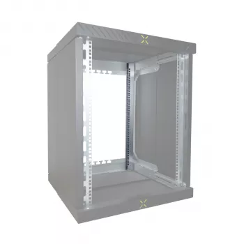 Rails de montage arrière 19 pouces 9U EFB Elektronik pour X-Rack, lot de 2 (WGX-PRO09)