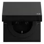 Prise SCHUKO Gira 445474 KD, System 70, noire