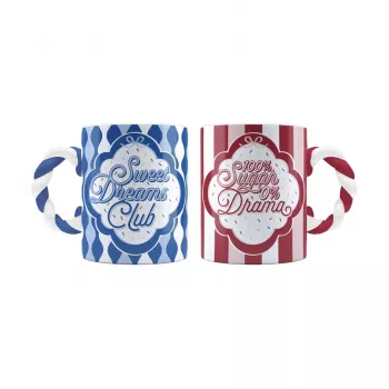 Bialetti Candyland ensemble de tasses, 2 pièces x 300 ml