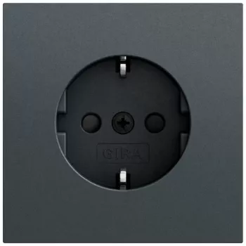 Prise SCHUKO Gira System 70 SP, anthracite, 445373