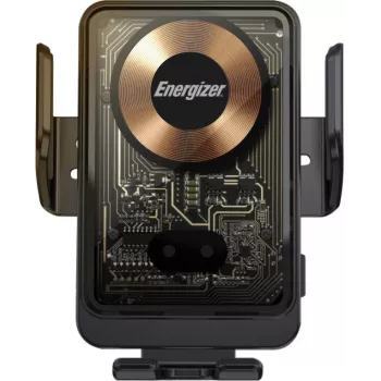 Energizer ECA008 Qi Wireless Car Charger, 15W, Black