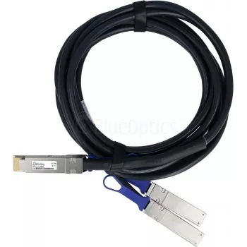 Câble DAC breakout BlueLAN Juniper QDD-2X200G-1M compatible 400G QSFP-DD 1 m AWG26