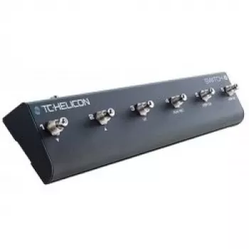 Contrôleur au pied TC Helicon Switch-6 pour processeur vocal/guitare