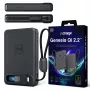 Chargeur sans fil 3mk incharge Genesis Qi2 25W + PD 45W avec câble USB-C intégré, noir