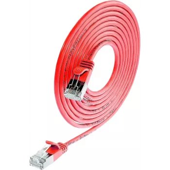 Câble patch Slim Cat6 U/FTP Wirewin, 15 m, rouge