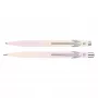Ensemble d'écriture Caran d'Ache HORIZON, dégradé du jaune pastel au rose pastel (8490.708)