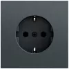 Prise SCHUKO GIRA 418873 System 70, anthracite
