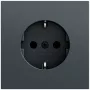 Prise SCHUKO GIRA 418873 System 70, anthracite