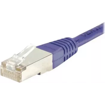Câble patch Cat6 S/FTP RJ45 anti-accroche Exertis Connect, 10 m, violet