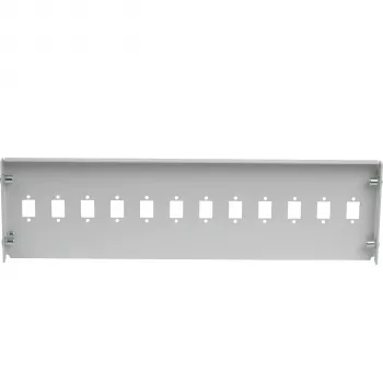 Plaque de répartition 12 SC simplex EFB Elektronik pour mini-répartiteur mural 53605.1V2