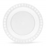 Giostyle assiette Ø25,5x2,5cm Trippy blanc