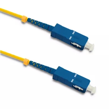Câble de raccordement fibre optique Qoltec SC/UPC vers SC/UPC monomode simplex, 3 m