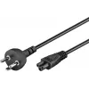 Câble d'alimentation Goobay, 2 m, noir (30857)