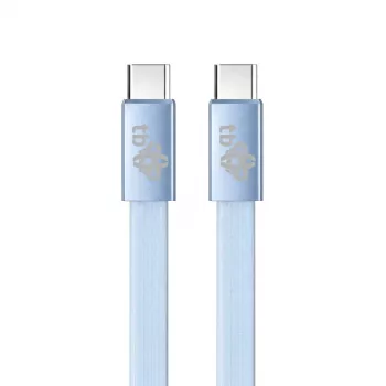 Câble USB 2.0 To USB-C vers USB-C, 1 m, 60 W, bleu